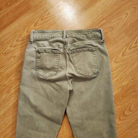 NYDJ Ami Skinny Ankle Jeans sz 2 in Green. - Picture 5 of 8